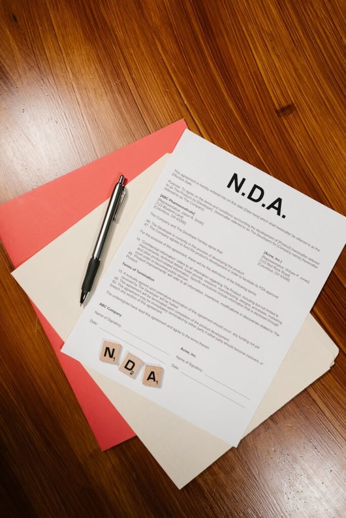 Download NDA-formular gratis som PDF